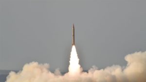 Pakistan launched surfaced to surface ballistic missile