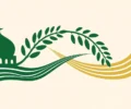 Conceptual illustration of a stylized mosque dome and olive branches in Vatican gold and Pakistan green, symbolising interfaith dialogue and diplomacy